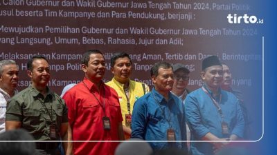 Hitung Cepat Pilkada Jateng 2024: Pertarungan Sengit Andika vs Lutfi