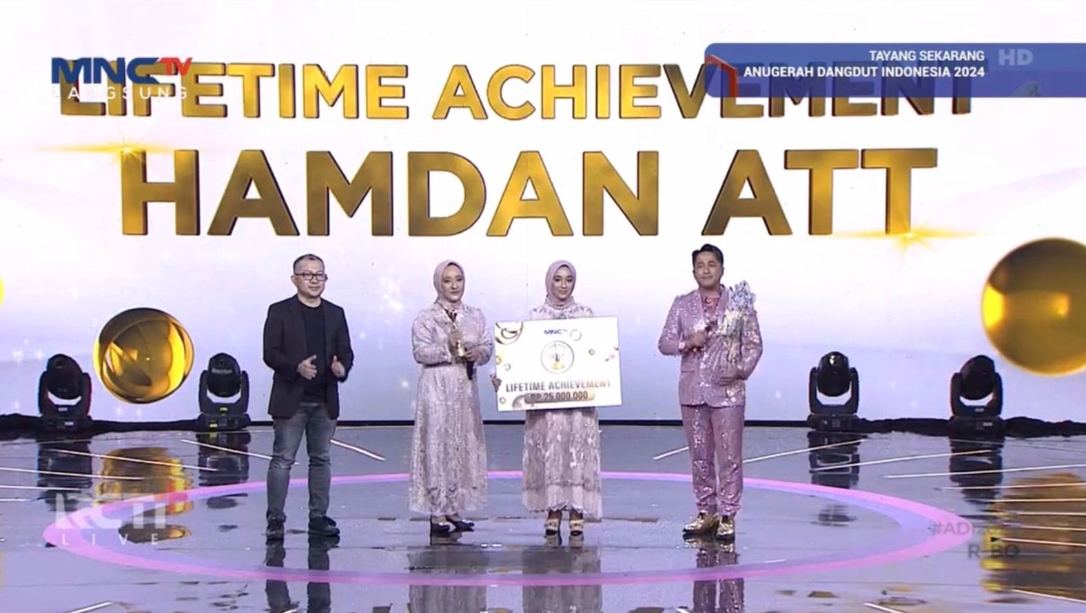 Daftar Pemenang Anugerah Dangdut Indonesia 2024 dan Penghargaan Khusus untuk Hamdan ATT: Okezone Selebritas