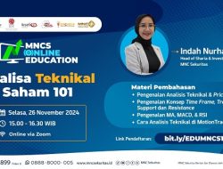 Belajar dari Nol: Webinar Gratis Analisa Teknikal Saham 101 Bersama MNC Sekuritas Hari Ini