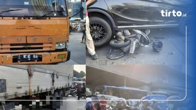 Korban Tewas karena Truk Rem Bermasalah di Slipi