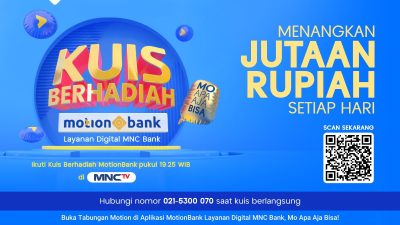 Menonton TV dan Berpeluang Mendapatkan Uang? Yuk Ikuti Kuis Berhadiah MotionBank Setiap Hari di MNCTV!