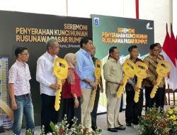 Penghuni Rusun Pasar Rumput Senang Terima Kunci, Harga Sewa Termurah Rp1,1 Juta : Okezone Ekonomi