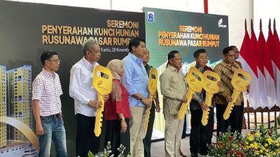 Penghuni Rusun Pasar Rumput Senang Terima Kunci, Harga Sewa Termurah Rp1,1 Juta : Okezone Ekonomi