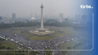 Gabungan Kawal Reuni Akbar 212 di Monas Senin Depan