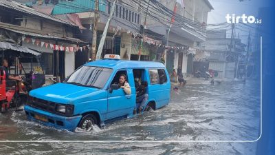 Banjir Rob di Penjaringan: Terendamnya Wilayah Akibat Hujan Deras