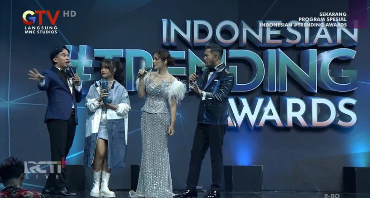 Daftar Pemenang Penuh Indonesian Trending Awards 2024, dari Fuji hingga Juicy Lucy