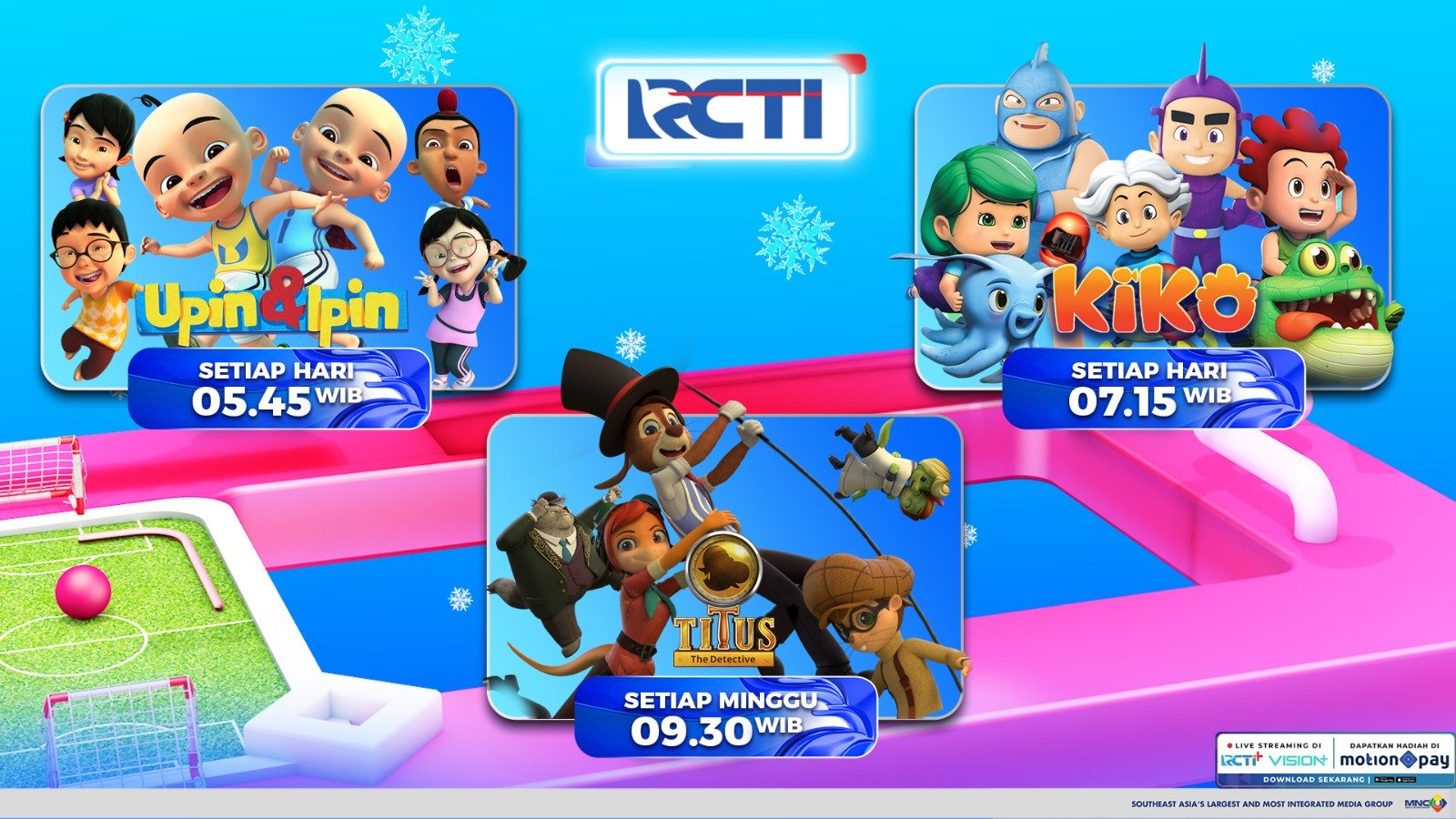 Petualangan Seru Setiap Hari Bersama Kartun Pilihan RCTI: Okezone Selebriti