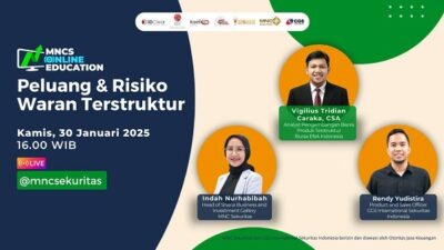 Jangan Lewatkan IG Live MNC Sekuritas: Diskusi tentang Peluang dan Risiko Waran Terstruktur dengan BEI dan CGS International Sekuritas