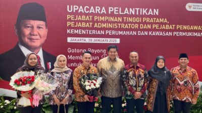 Menteri Ara Dorong Pempercepatan Pembangunan Rumah Rakyat dengan Lantik 120 Pejabat