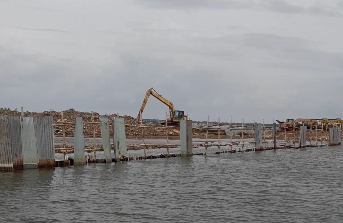 Pagar Laut di Bekasi Akan Dikunci: Berita Ekonomi Okezone