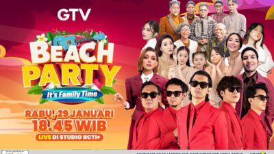 Pesta Pantai GTV Dihadirkan Oleh The Changcuters dan Raisa Anggiani: Bakal Meriah!