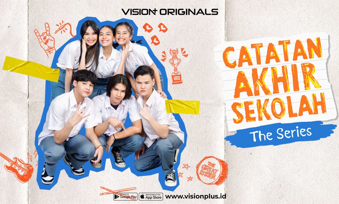 Nostalgia Putih Abu-Abu, Streaming Catatan Akhir Sekolah di Vision+