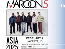 Maroon 5 Menggebrak Jakarta 2025: Gerbang Terbuka!