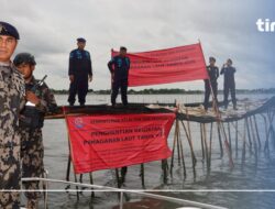 KKP Menghentikan Kegiatan Pemagaran Laut Hingga Jarak 30 KM di Tangerang