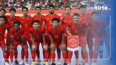 Siaran Langsung Timnas Futsal Indonesia vs Arab Saudi di 4 Negara