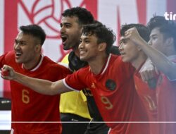 Pertandingan Langsung Timnas Futsal Indonesia vs Argentina di 4 Negara