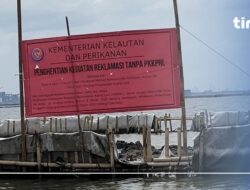 PT TRPN Mengaku Melakukan Pelanggaran Terkait Pagar Laut di Bekasi