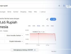 Mengapa Google Error & Berapa Kurs 1 Dolar AS ke Rupiah Hari Ini?