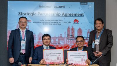 Telkomsel Berkolaborasi dengan Huawei di MWC 2025 untuk Dorong Inovasi dan Talenta Digital